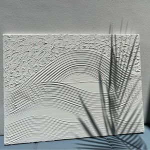 Minimalistic texture painting